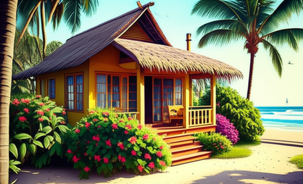 Seaside Bungalow with Garden Views - Image 1